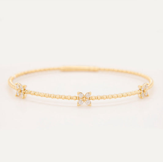 14k Gold Diamond Bracelet