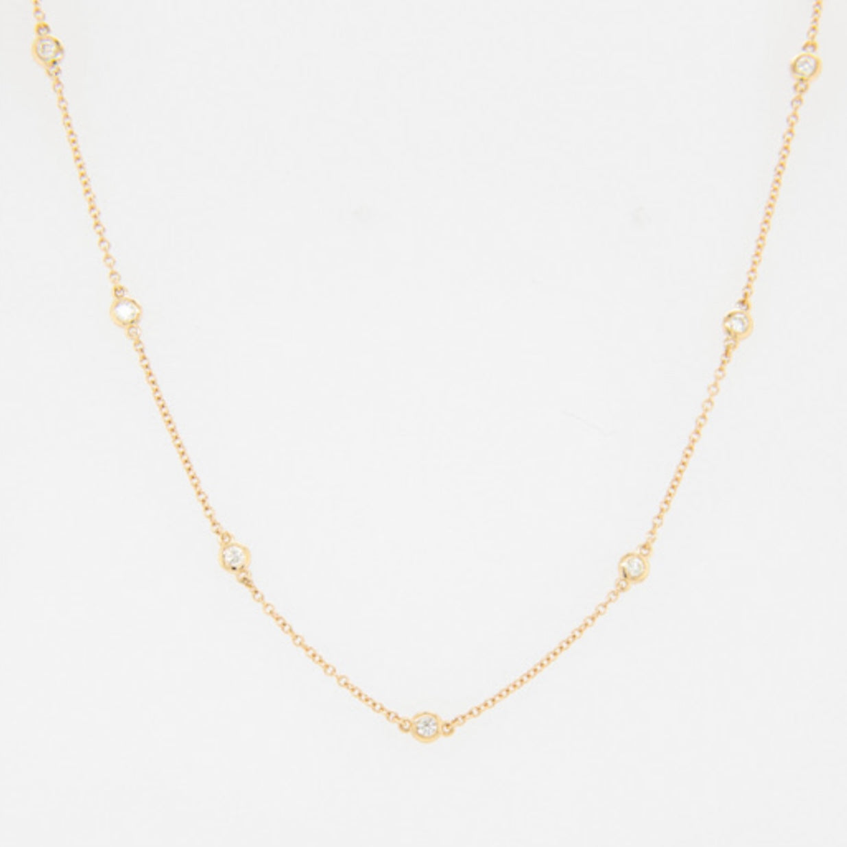 14k Gold Diamond Necklace