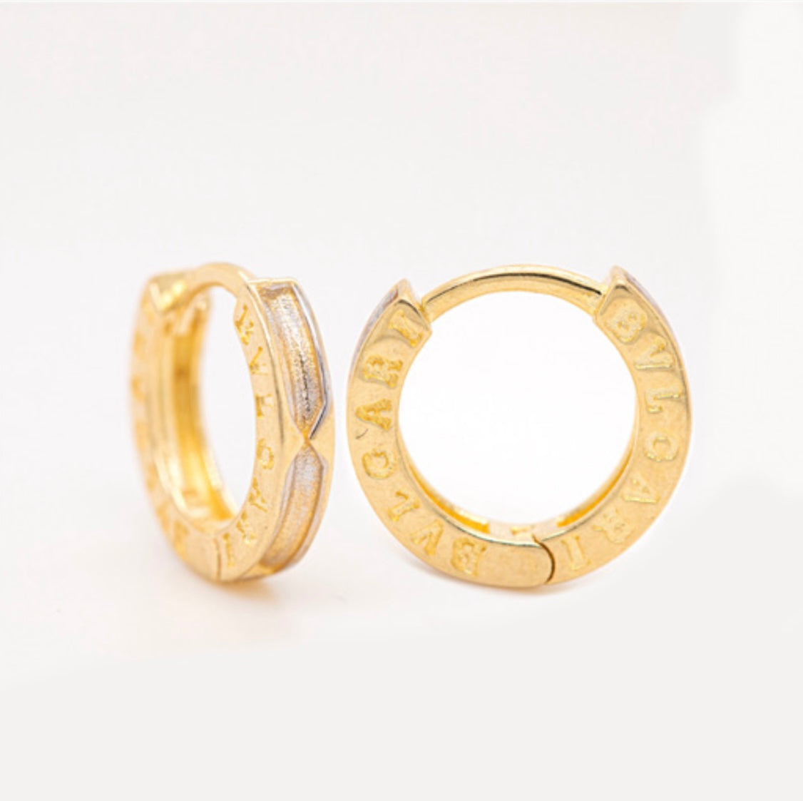 14k Gold Small Hoops