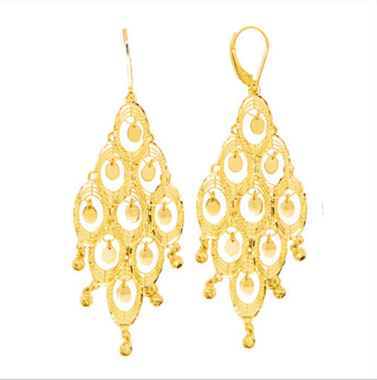 14k Long Earrings