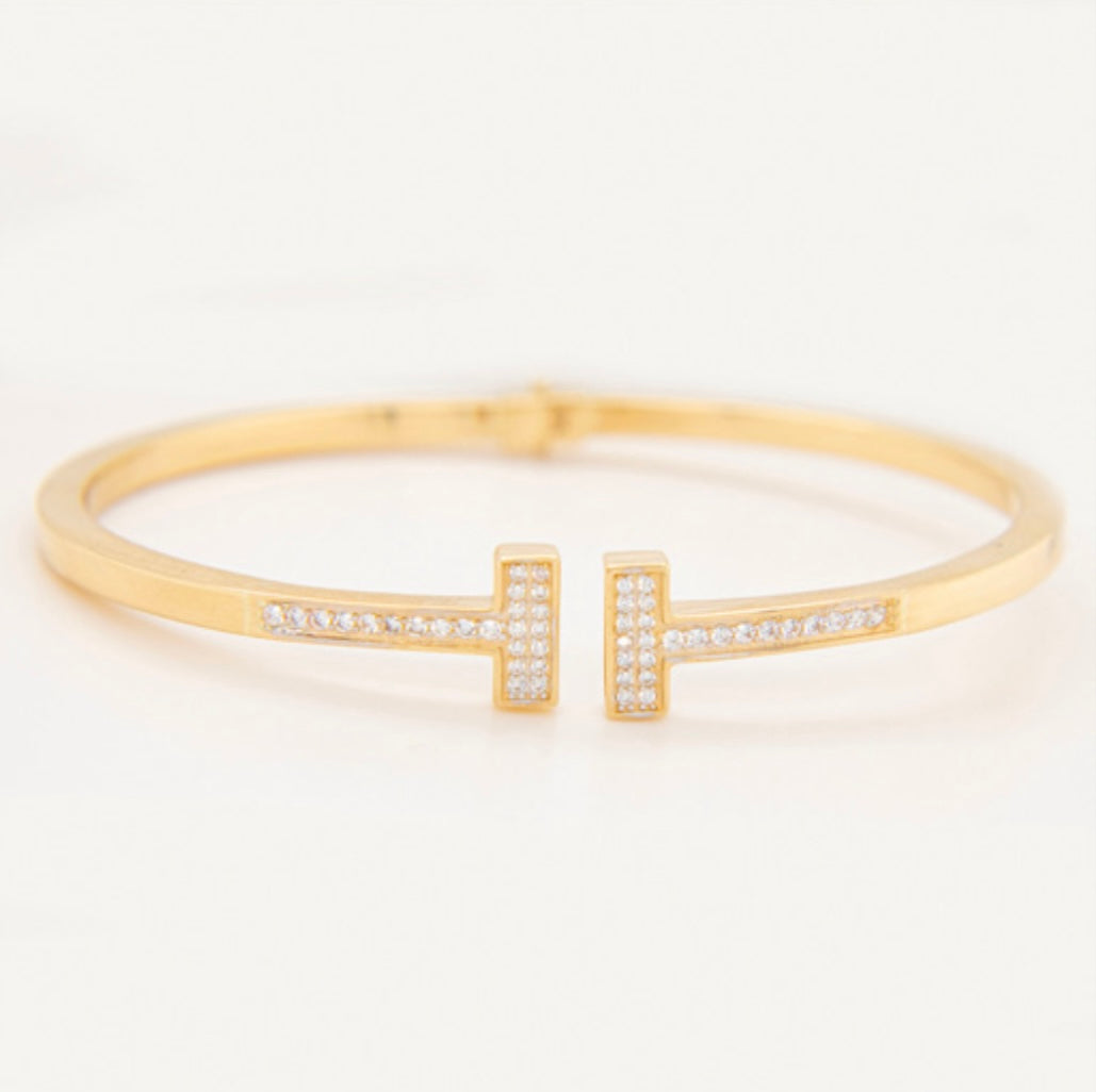 14k Gold Bracelet 7.5in