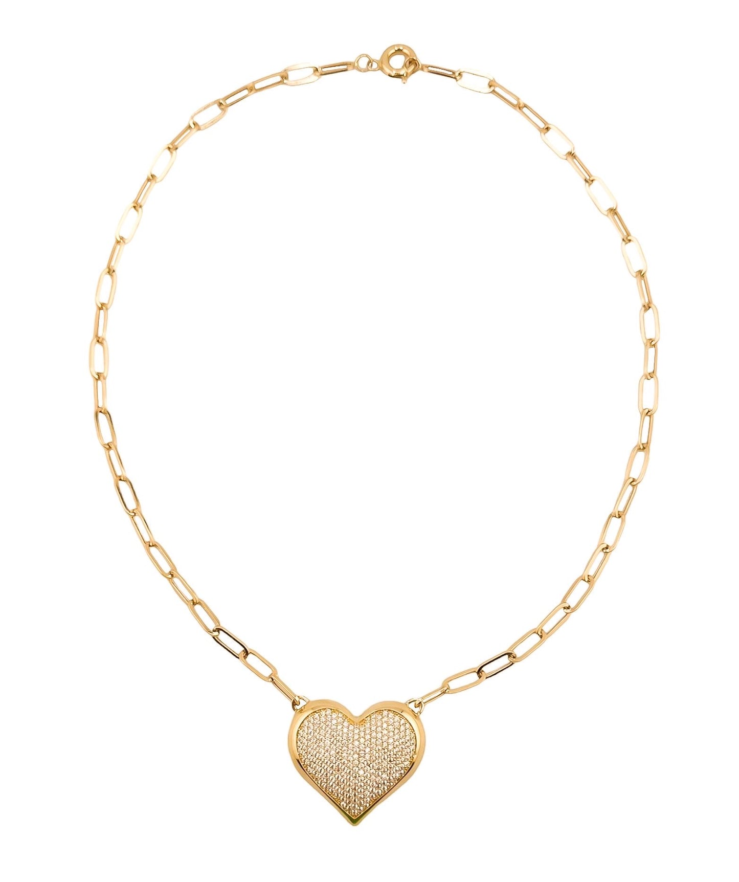 14k Gold Heart Necklace