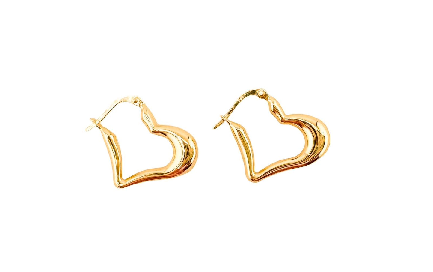 14k Gold Hoops