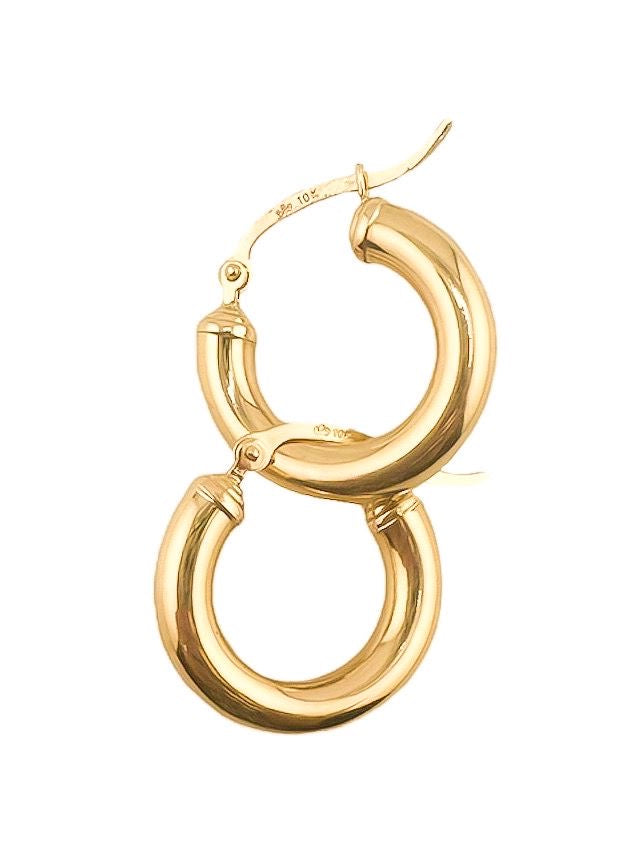 10k Gold Hoops