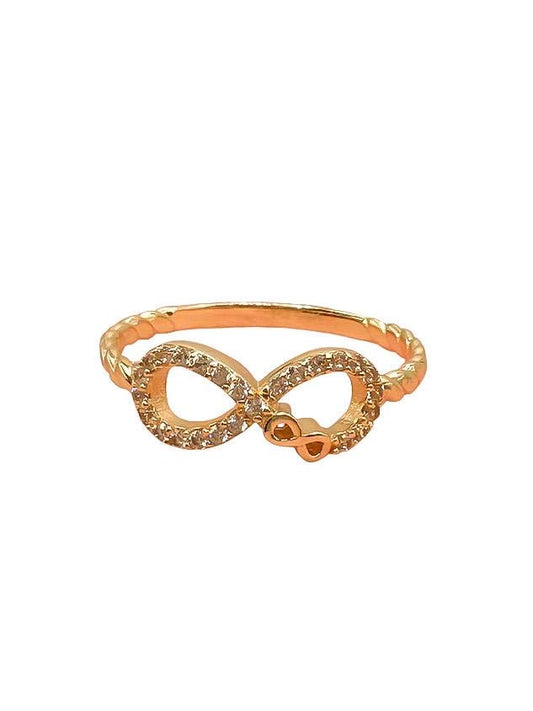 14k Infinity Ring