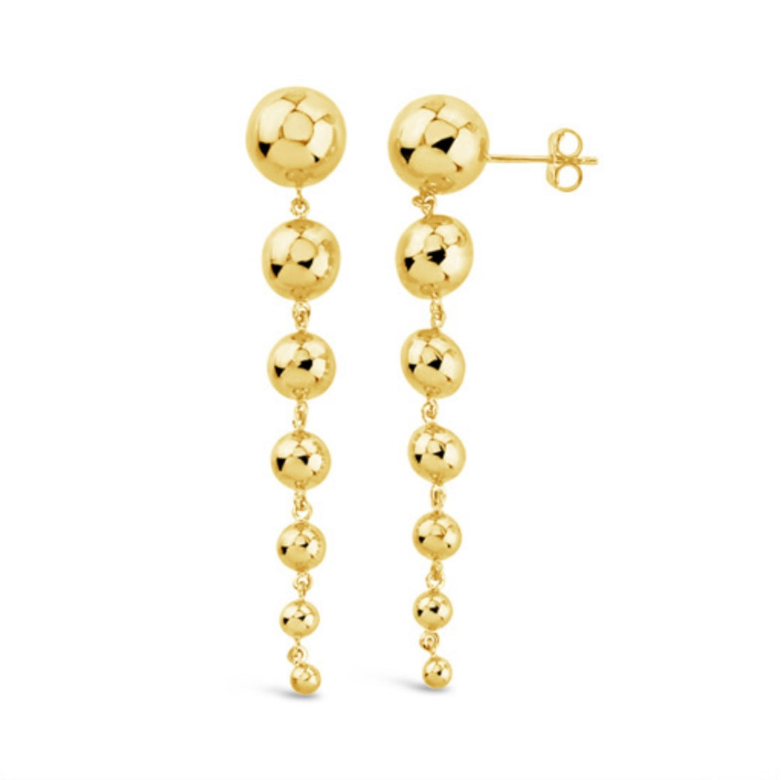 14k Long Ball Earrings