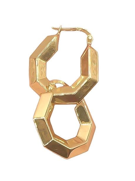 14k Gold Hoops