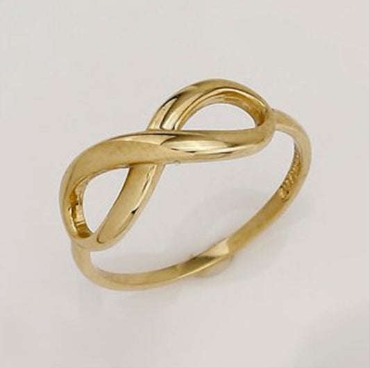 14k Infinity Ring