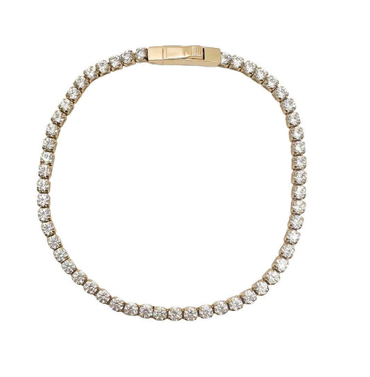 14k Tenis Bracelet 7in