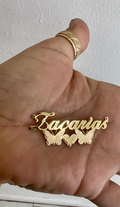 14k Custom Name Plate