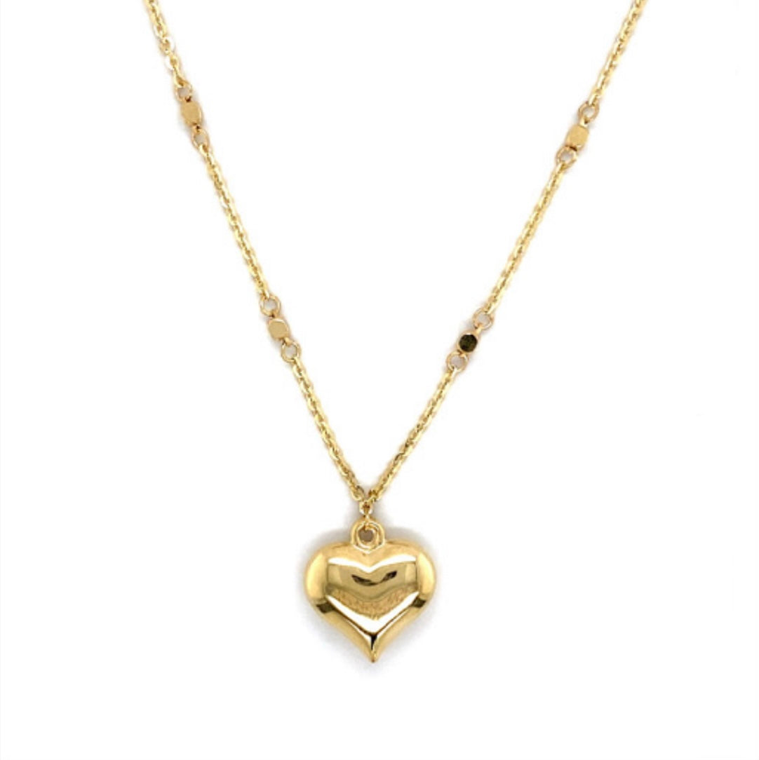 14k Gold Necklace 16+2in