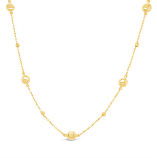 14k Gold Necklace 17.25in