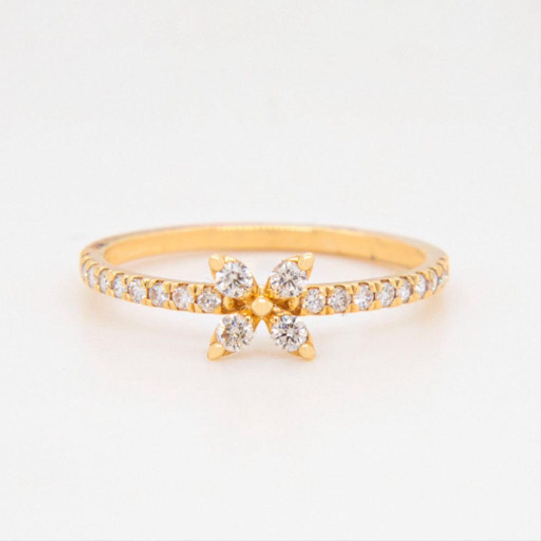 14k Gold Diamond Ring