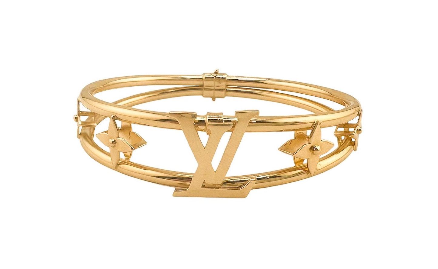 14k Gold Bangle 7in