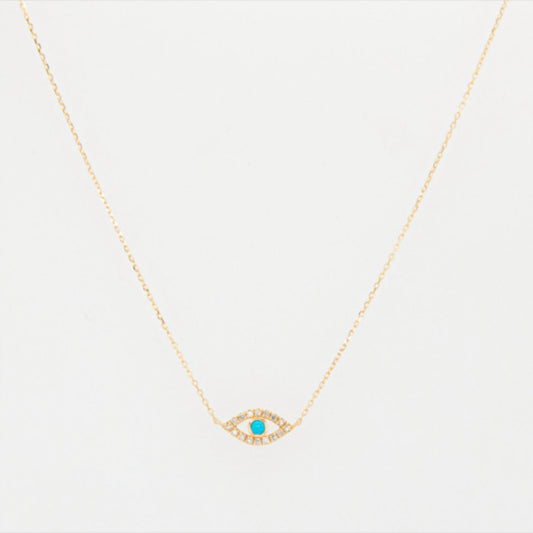 14k Gold Diamond Necklace