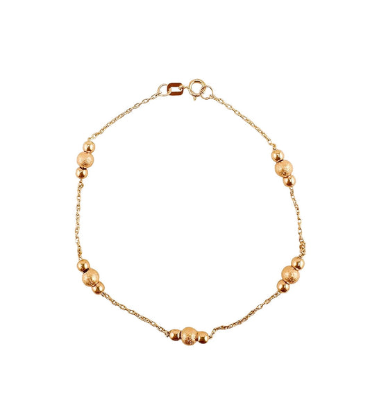 14k Gold Solid Bracelet