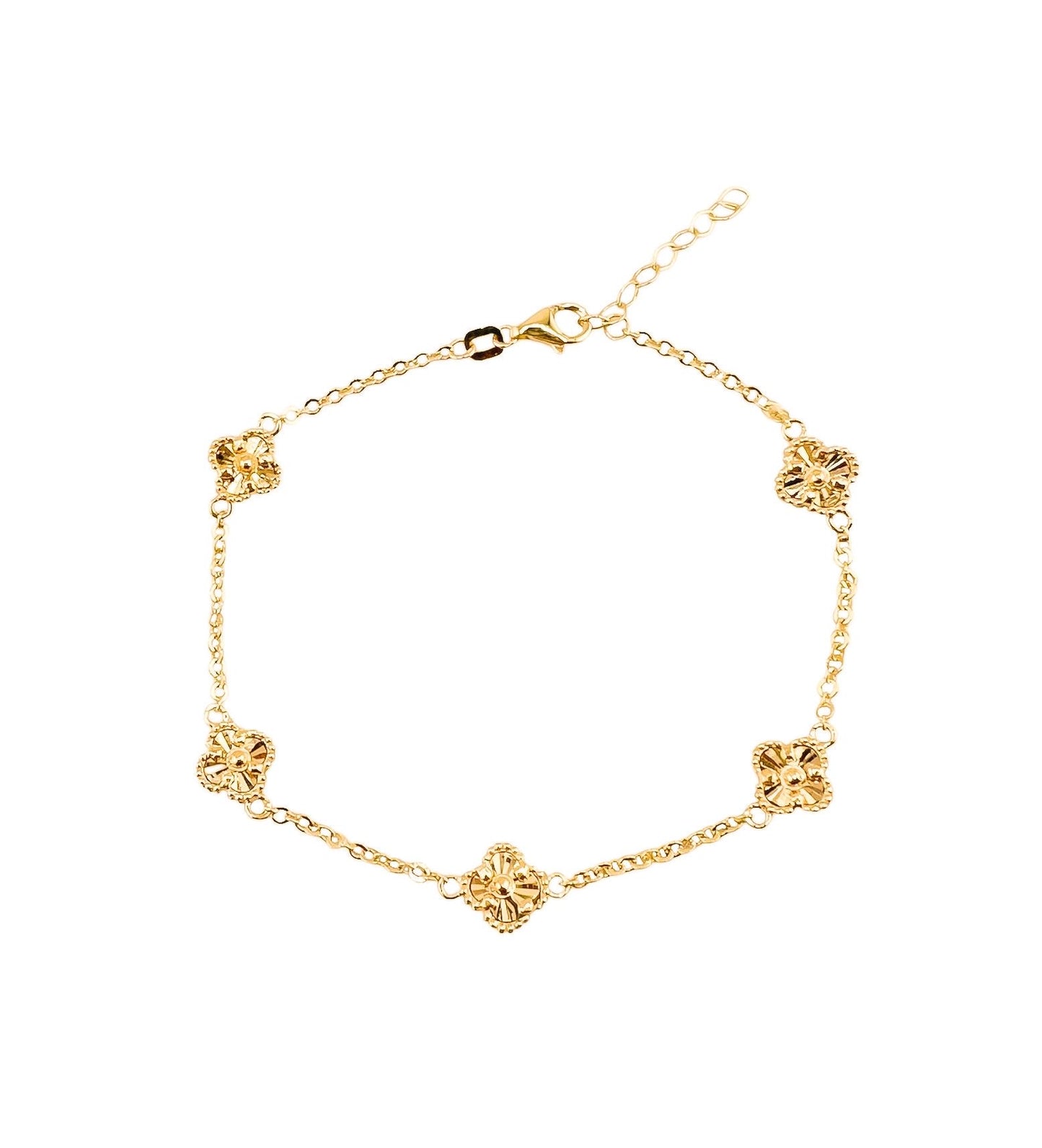 14k Gold Solid Bracelet