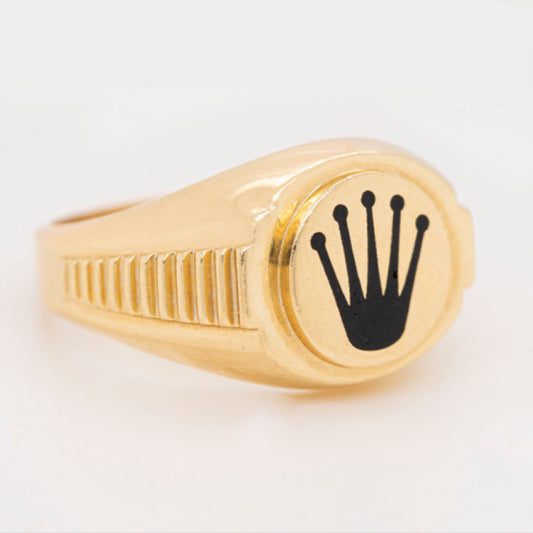 14k Gold Man Ring