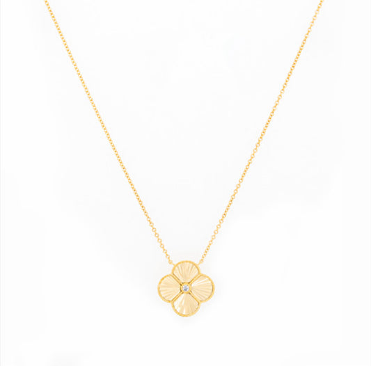 14k Gold Diamond Necklace